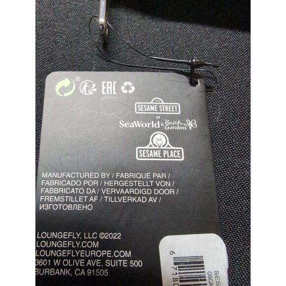 NEW Loungefly SESAME STREET Sea World OSCAR the GROUCH Wallet SCRAM Exclusive - Picture 3 of 5